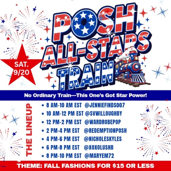 Train Show - like & share this flyer to be notified when I go live! - Picture 1 of 1